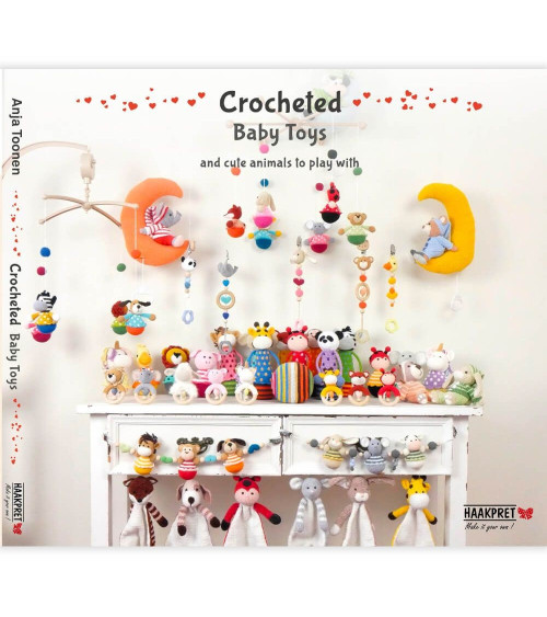 Crocheted baby toys