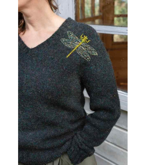 Embroidery on Knits - vyšívanie na pleteniny