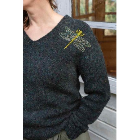 Embroidery on Knits - vyšívanie na pleteniny