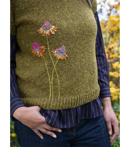 Embroidery on Knits - vyšívanie na pleteniny