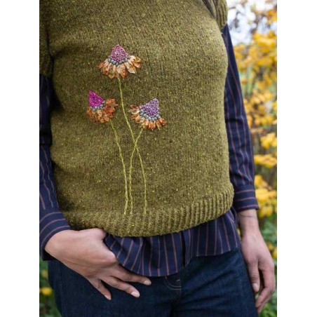 Embroidery on Knits - vyšívanie na pleteniny