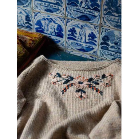 Embroidery on Knits - vyšívanie na pleteniny