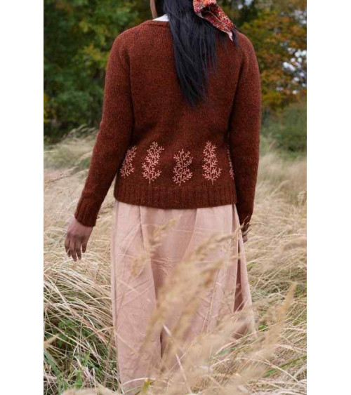 Embroidery on Knits - vyšívanie na pleteniny