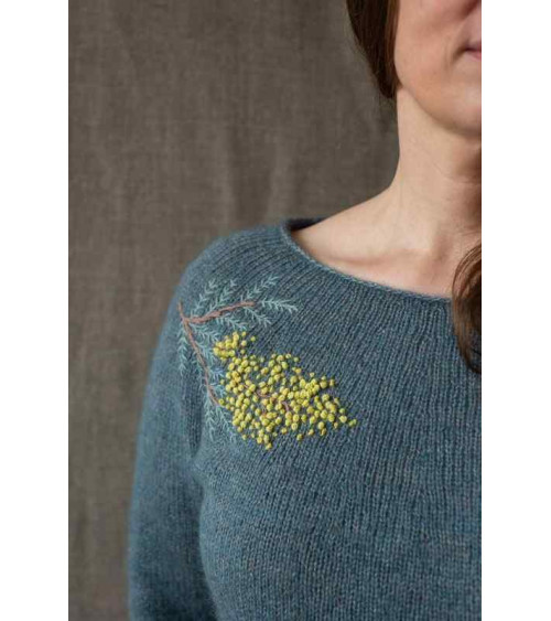 Embroidery on Knits - vyšívanie na pleteniny