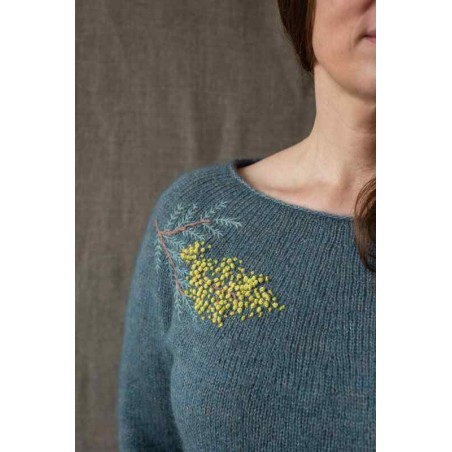 Embroidery on Knits - vyšívanie na pleteniny