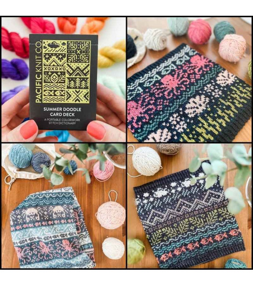Kartičky - Pacific knit co. DOODLE deck cards