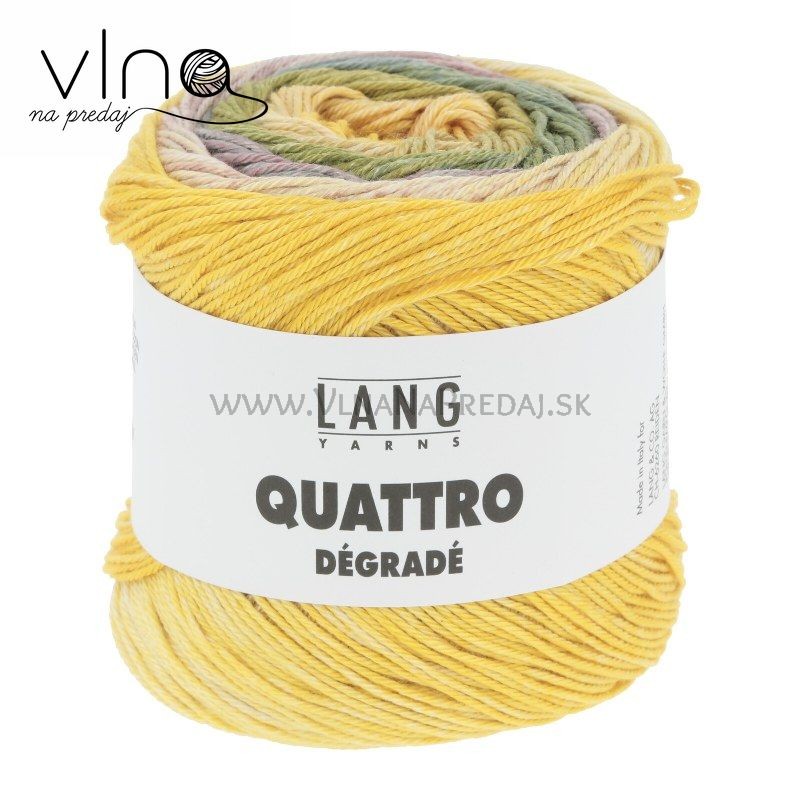 Quattro Degradé bavlnený melír 100g 240m