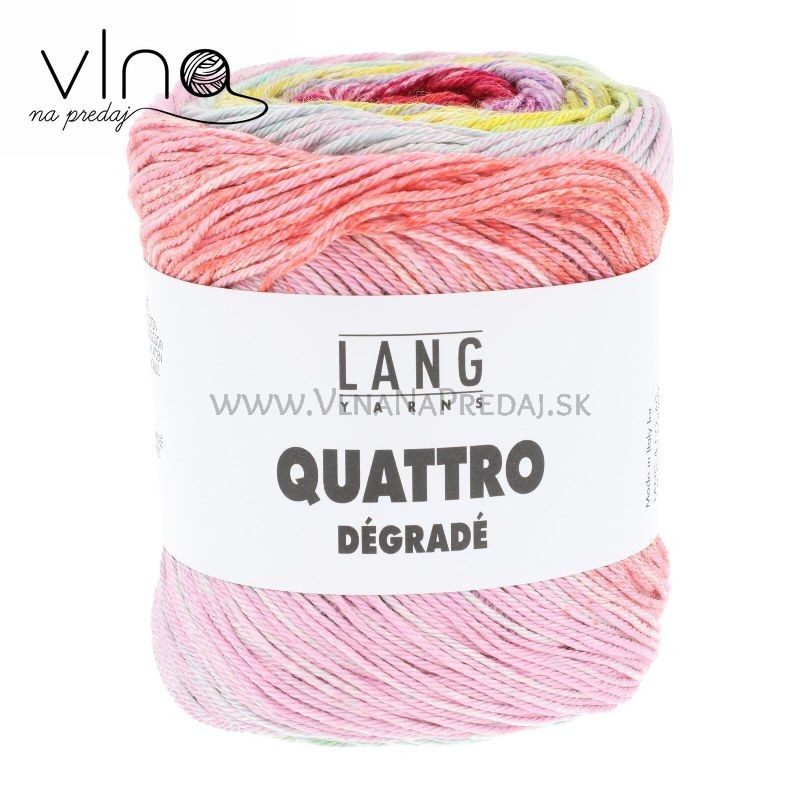 Quattro Degradé bavlnený melír 100g 240m