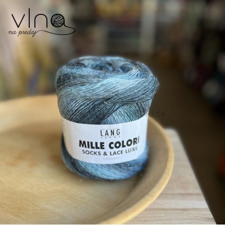 Ponožková vlna Mille Colori  S&L luxe 100g 400m