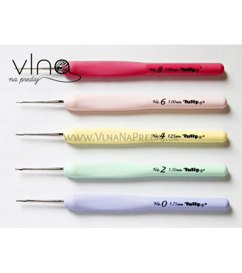 Tulip Etimo Red Crochet Hook 0.9–6.5mm