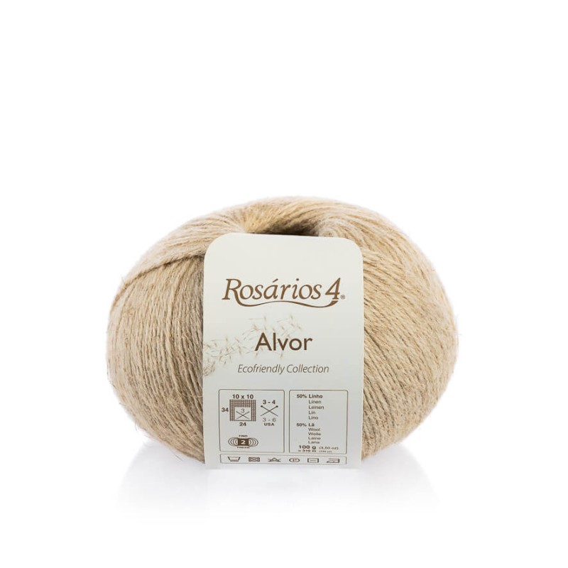 Alvor Merino and Linen Knitting Yarn