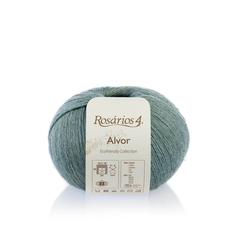 Alvor Merino and Linen Knitting Yarn