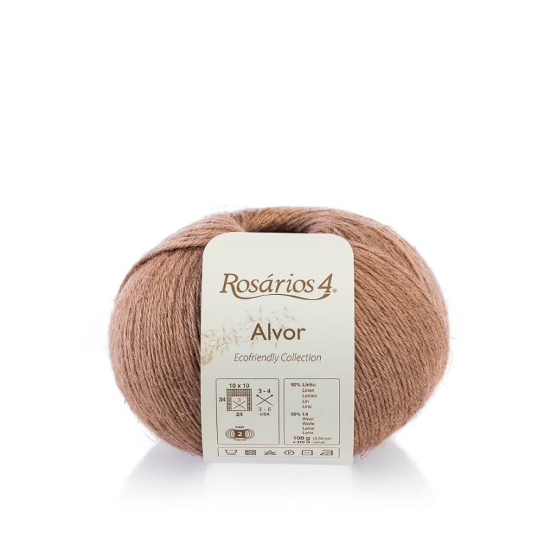 Alvor Merino and Linen Knitting Yarn