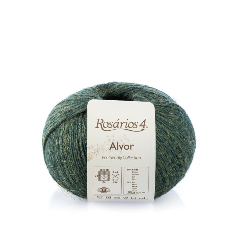 Alvor Merino and Linen Knitting Yarn