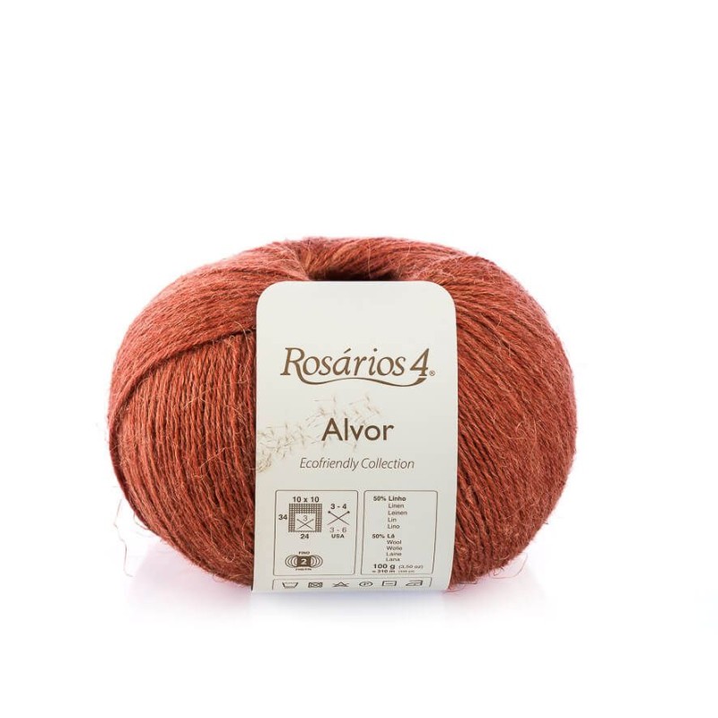 Alvor Merino and Linen Knitting Yarn