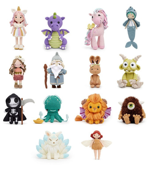 UNICORNS, DRAGONS AND MORE FANTASY AMIGURUMI 3
