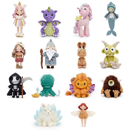 UNICORNS, DRAGONS AND MORE FANTASY AMIGURUMI 3