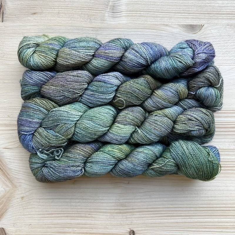 Baby alpaka s hodvábom Baby silkpaca 50g 384