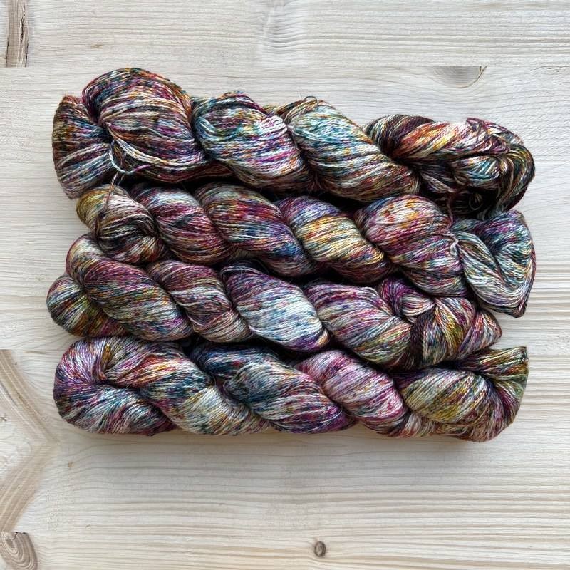 Baby alpaka s hodvábom Baby silkpaca 50g 384