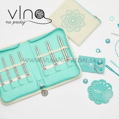 Sada vymeniteľných ihlíc Kindness set zo série Mindfull kovové na vytvorenie 40cm ihlích