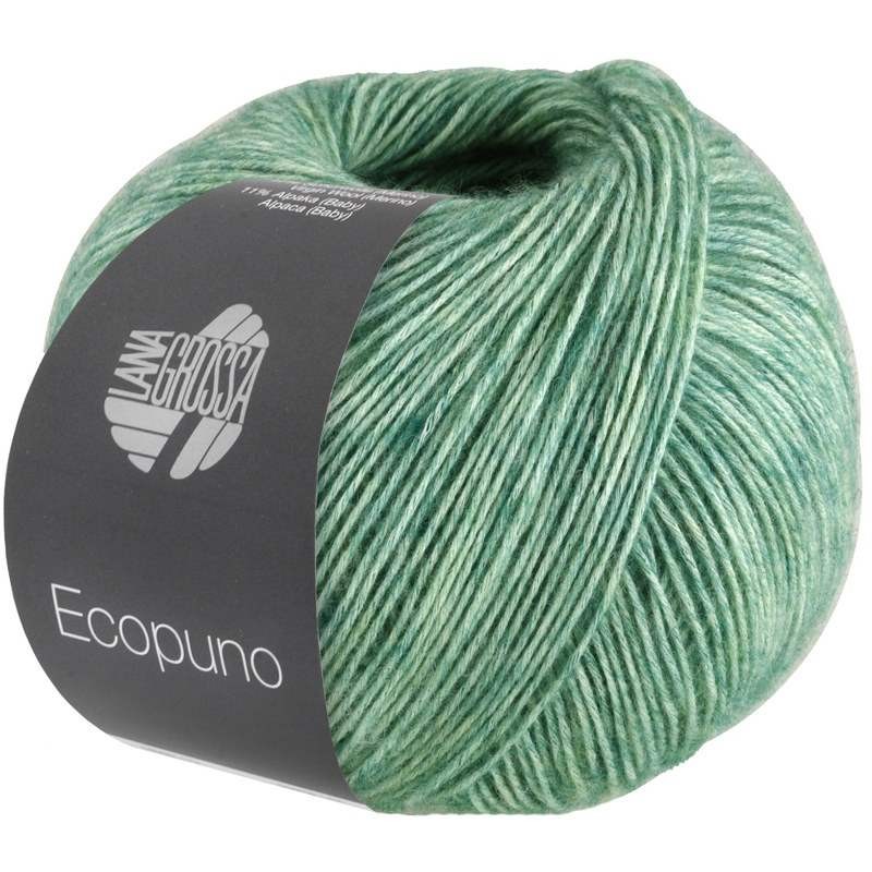 Ecopuno Cotton, Baby Alpaca and Merino Blend Yarn 50g 215m