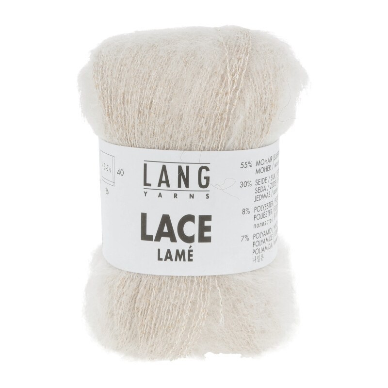 Lace Lamé Mohair with Sparkle Yarn 25g 310m