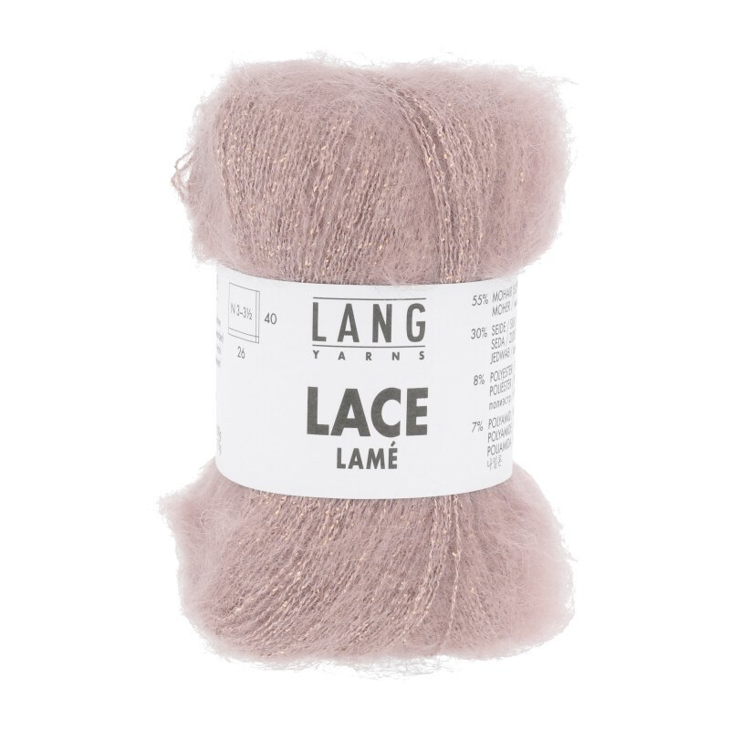Lace Lamé Mohair with Sparkle Yarn 25g 310m