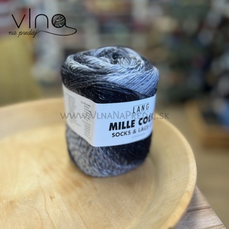 Ponožková vlna Mille Colori  S&L luxe 100g 400m
