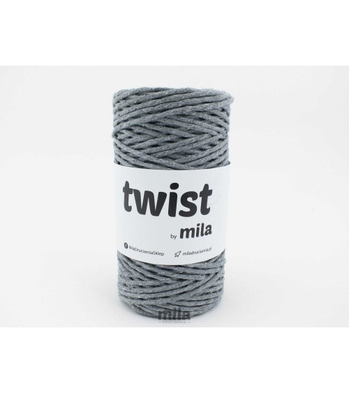 Rozčesávací stočený bavlnený špagát MILA TWIST