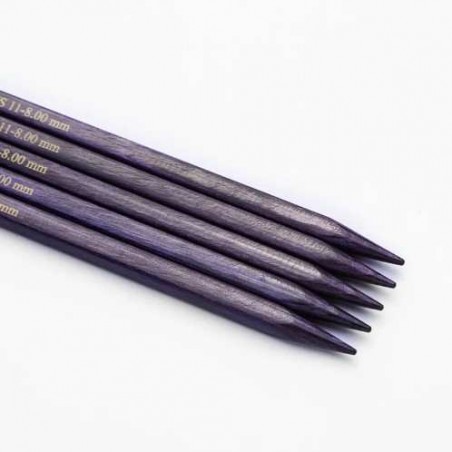 Ponožkové ihlice drevené J'adore hranaté 15 cm (2–4 mm)