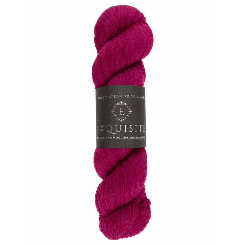 Exquisite Fine Falkland Wool and Silk Blend Yarn 100g 800m