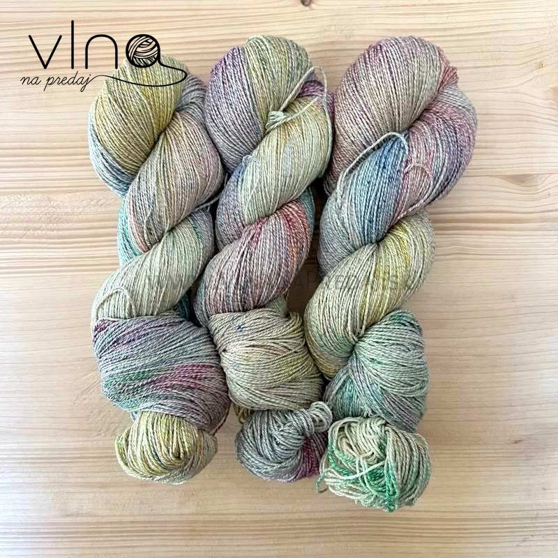 Cotton and Silk Yarn 100g 450m