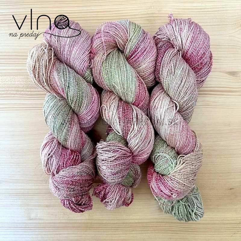 Cotton and Silk Yarn 100g 450m