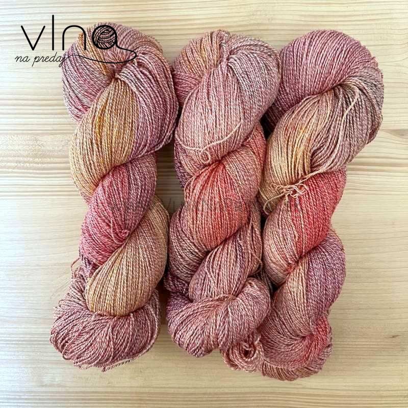 Cotton and Silk Yarn 100g 450m
