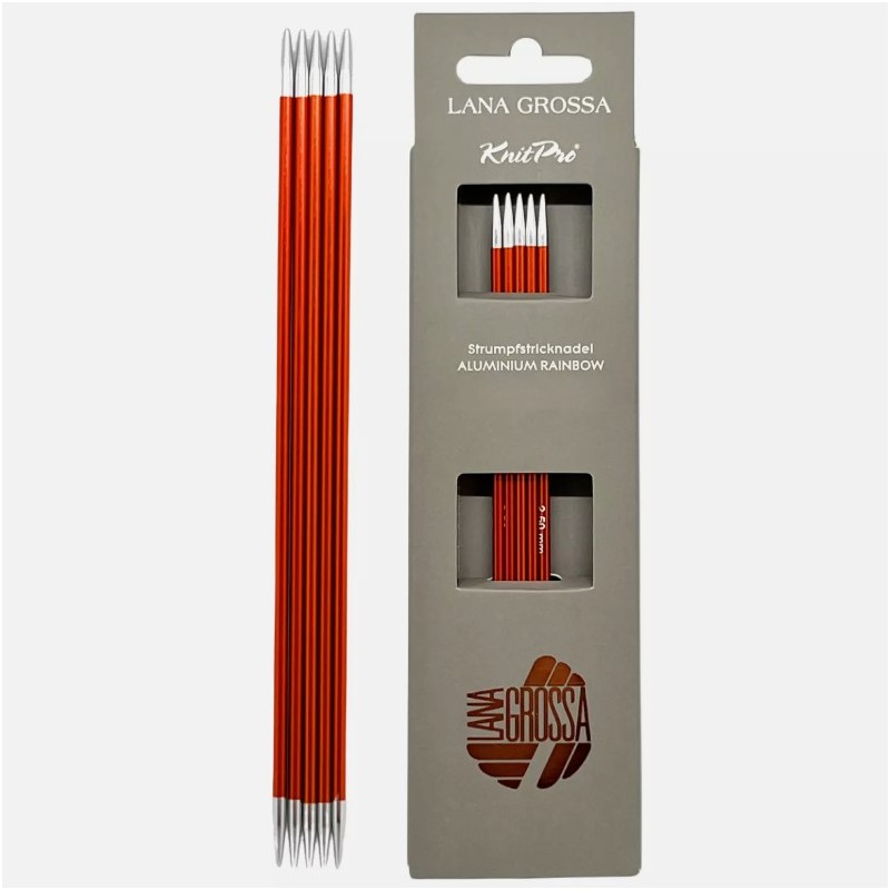 Ponožkové ihlice Rainbow 20cm (2-6mm)