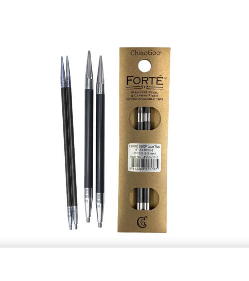 Forté™ špičky z nehrdzavejúcej ocele a karbónových vlákien – 13 cm