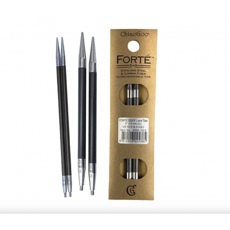 Forté™ špičky z nehrdzavejúcej ocele a karbónových vlákien – 13 cm