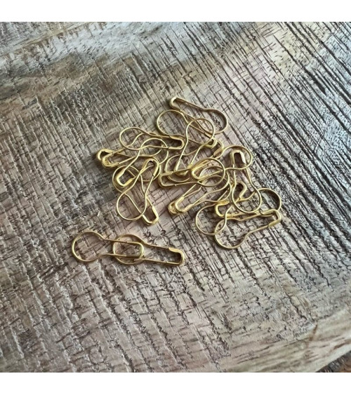 Metal Stitch Markers – Pack of 20