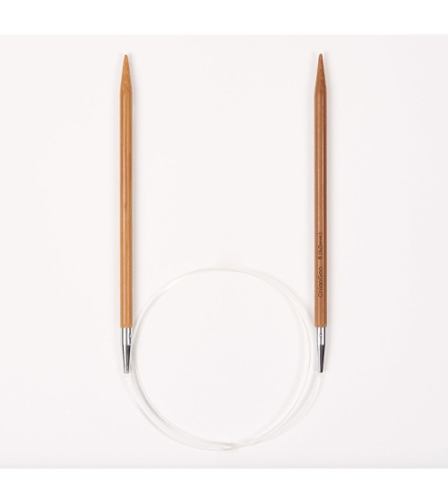 ChiaoGoo bambusové kruhové ihlice 2mm - 8mm 80cm/100cm