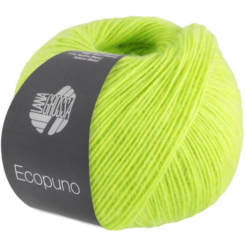 Ecopuno Cotton, Baby Alpaca and Merino Blend Yarn 50g 215m