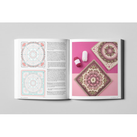 100 Vibrant Granny Squares