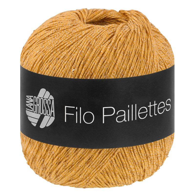 Filo Paillettes bavlnená priadza s malými flitrami 50g 155m