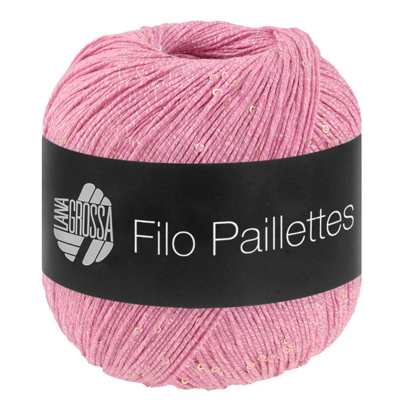 Filo Paillettes bavlnená priadza s malými flitrami 50g 155m