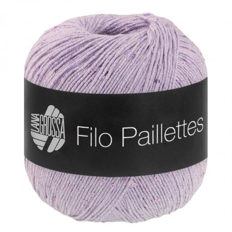 Filo Paillettes bavlnená priadza s malými flitrami 50g 155m