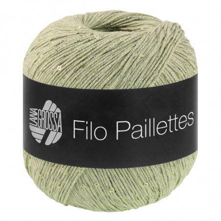 Filo Paillettes bavlnená priadza s malými flitrami 50g 155m
