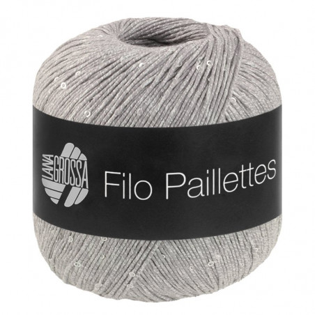 Filo Paillettes Cotton Yarn with Small Sequins 50g 155m