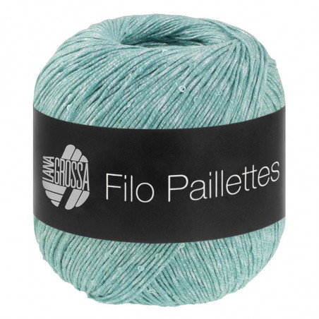 Filo Paillettes bavlnená priadza s malými flitrami 50g 155m