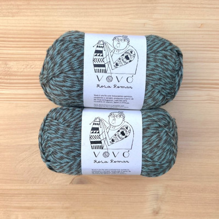 Vovo Fine Portuguese Sheep Wool Yarn 50g 143m