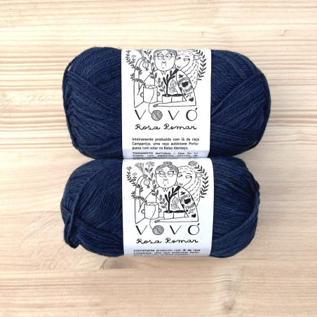 Vovo Fine Portuguese Sheep Wool Yarn 50g 143m