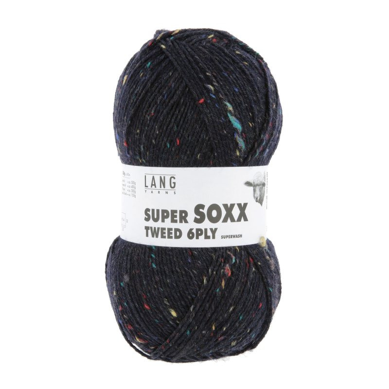 Super Soxx Tweed 6-fach 150g 410m